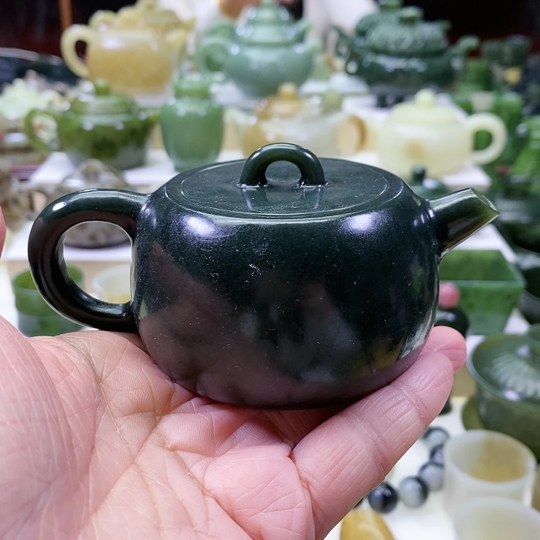 和田玉茶壶未镶嵌
