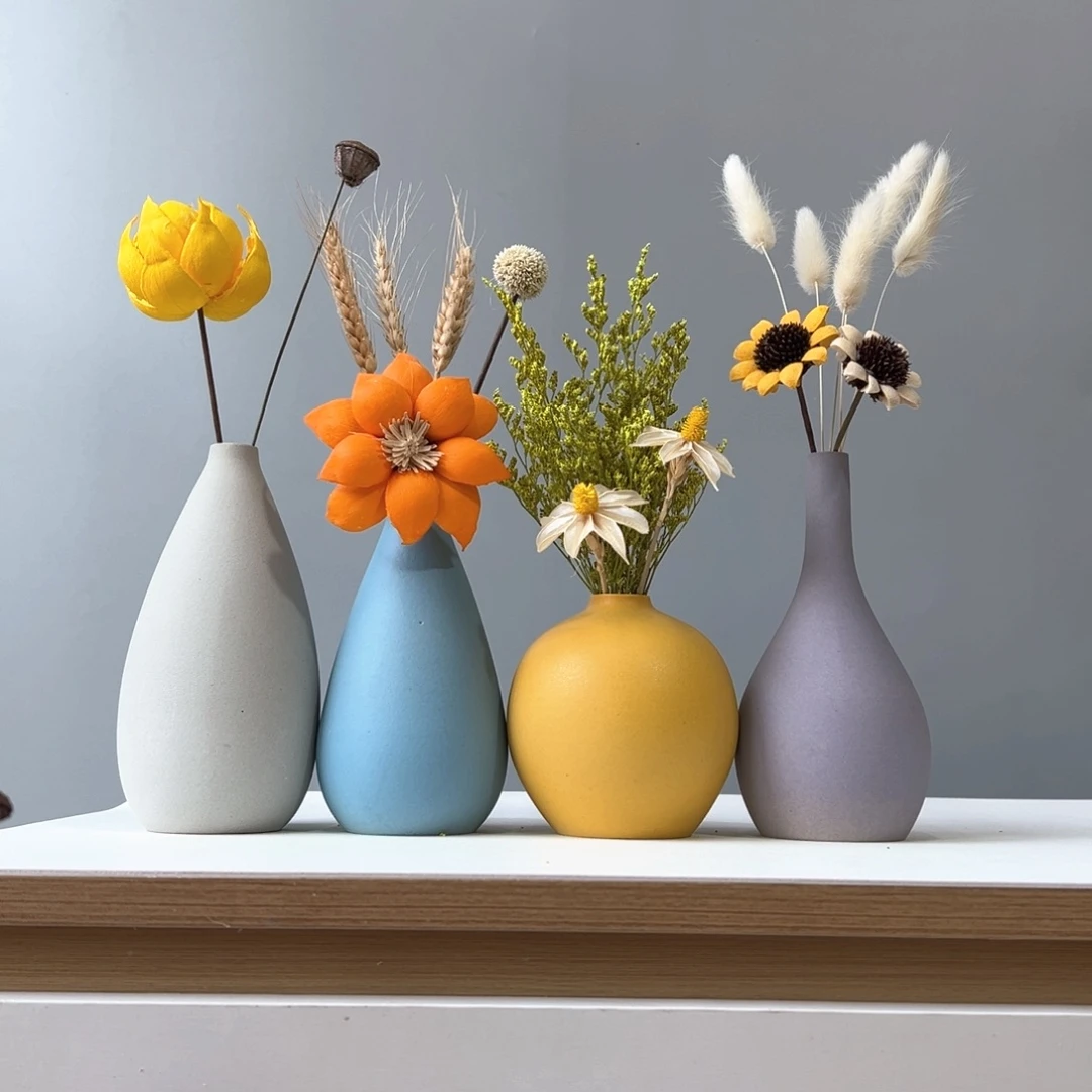 瓶花瓶带花高度20-30厘米左右