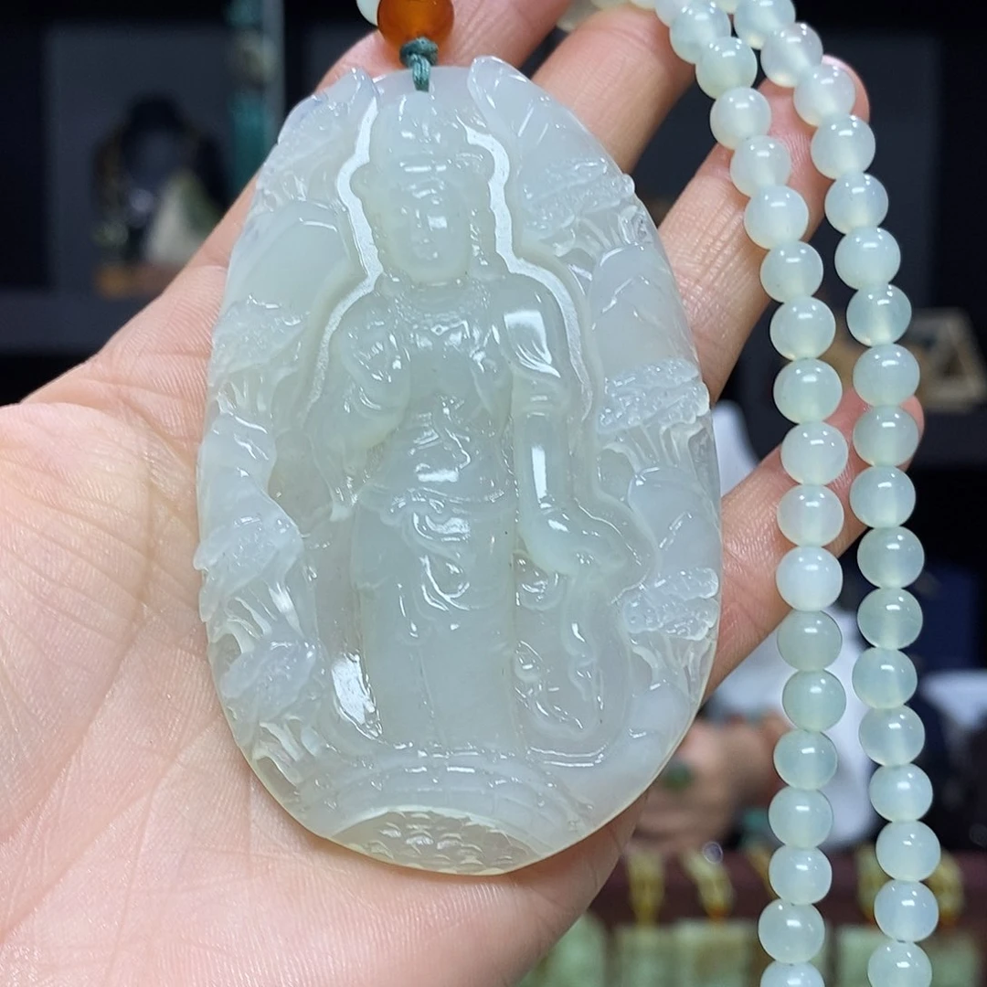 岫玉挂件吊坠未镶嵌