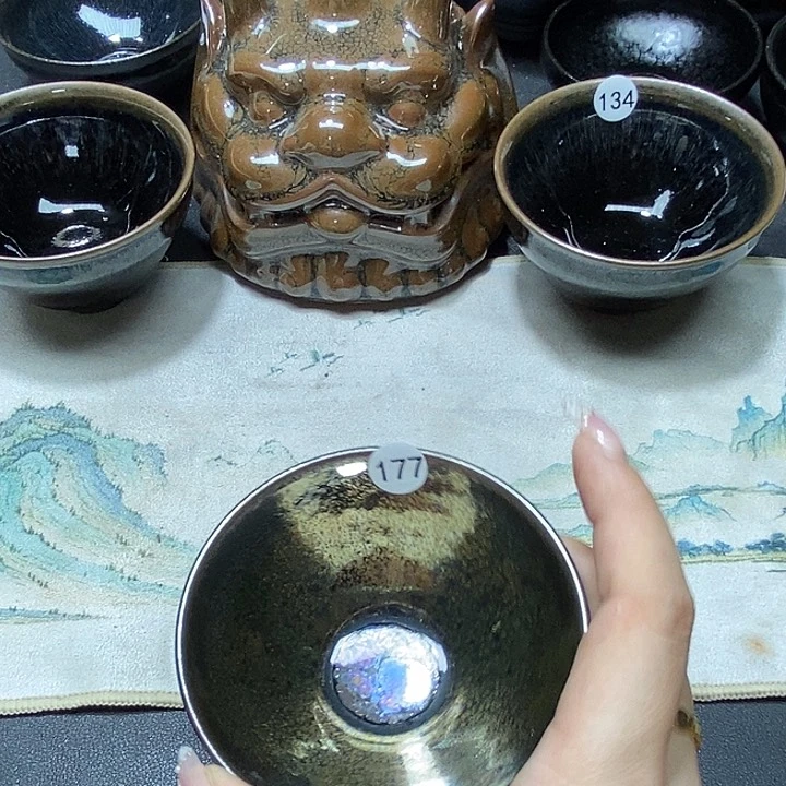 茶盏黑瓷精选茶器177