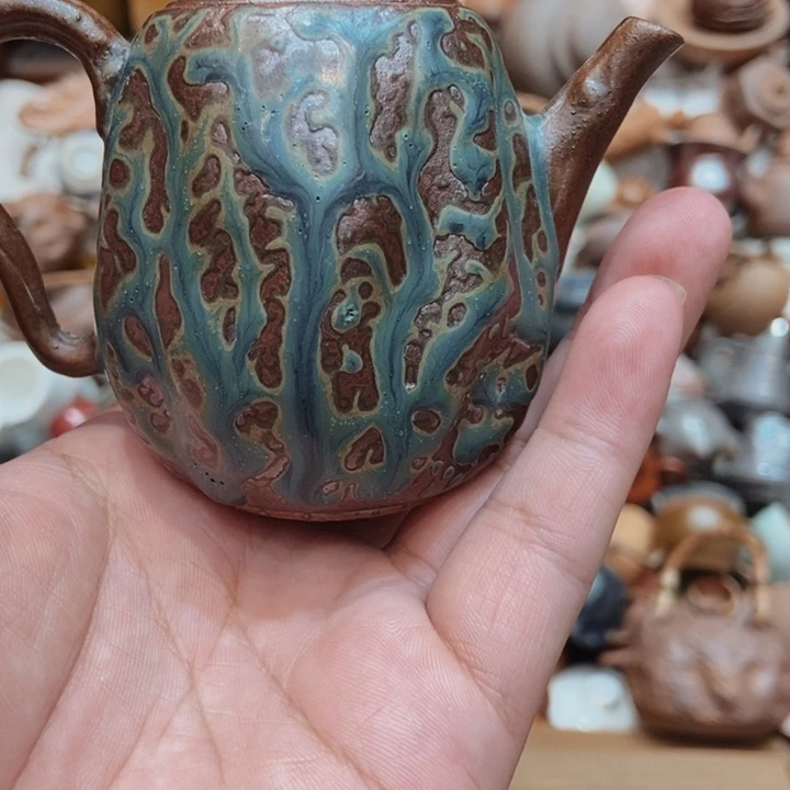 柴烧老岩泥高端茶器