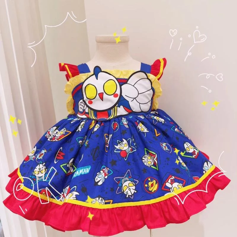 【奥特曼公主】甜汐·25夏~卡通套装裙80161（汉服）