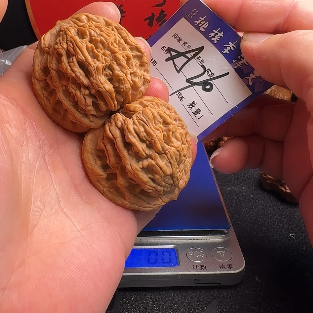 把件文玩核桃47虎头