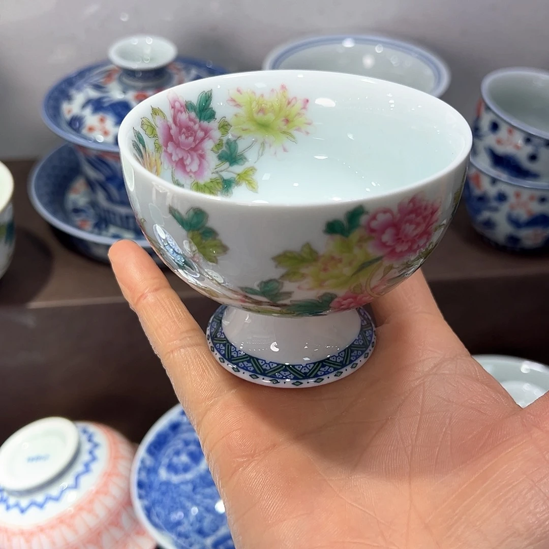 盖碗景德镇景德镇的早高峰是在