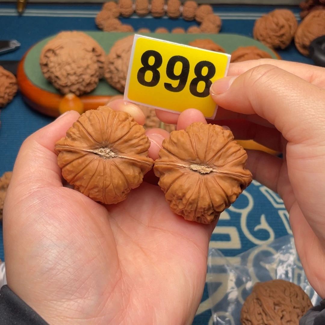 文玩核桃把件42全品南瓜898号