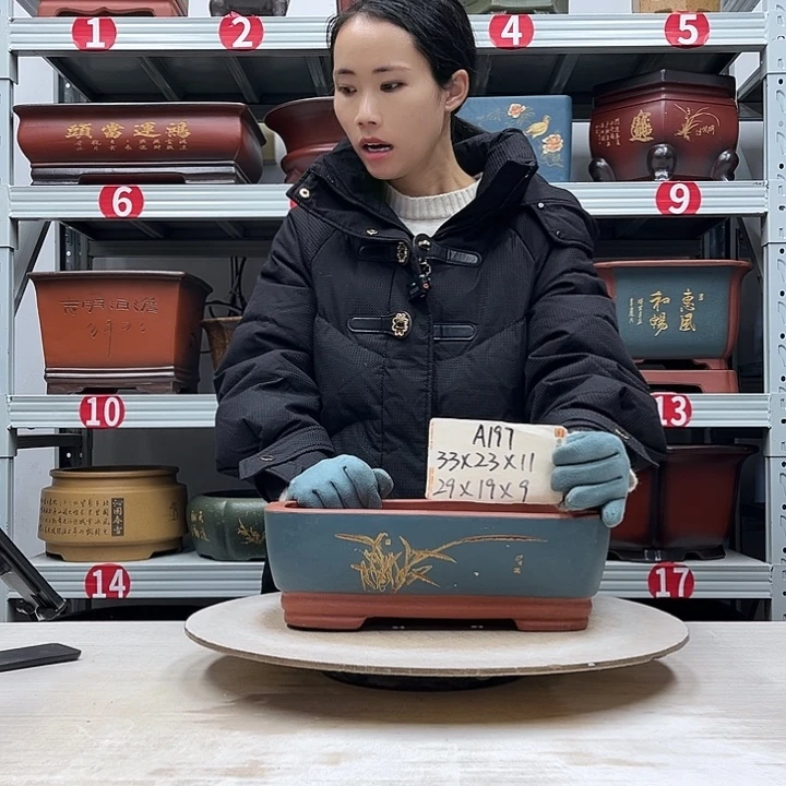 紫砂花盆紫砂花盆