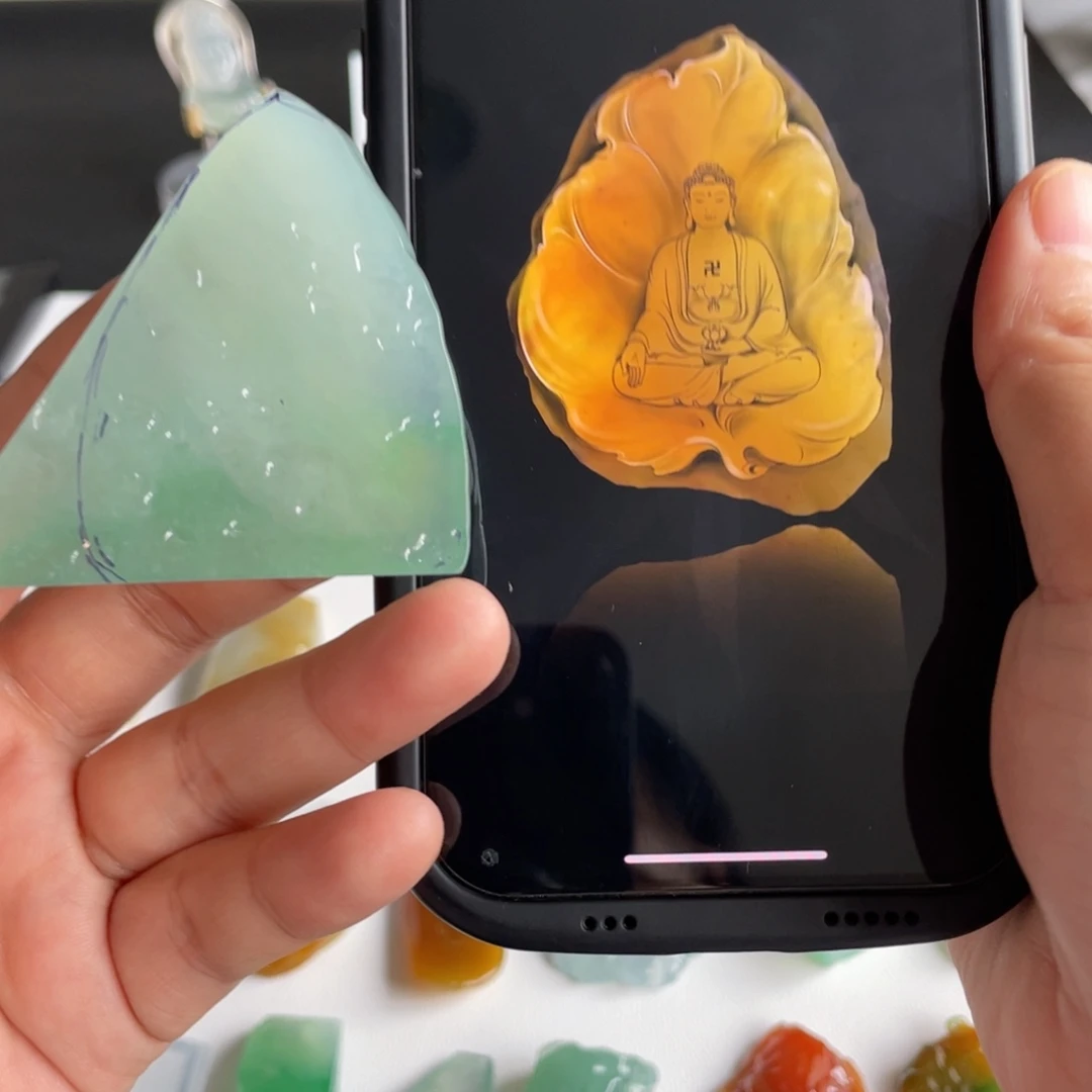 定制翡翠未镶嵌包工