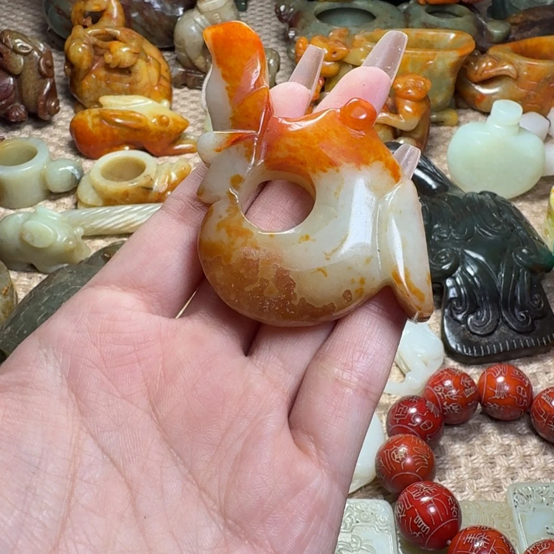 白玉菩提吊坠挂件