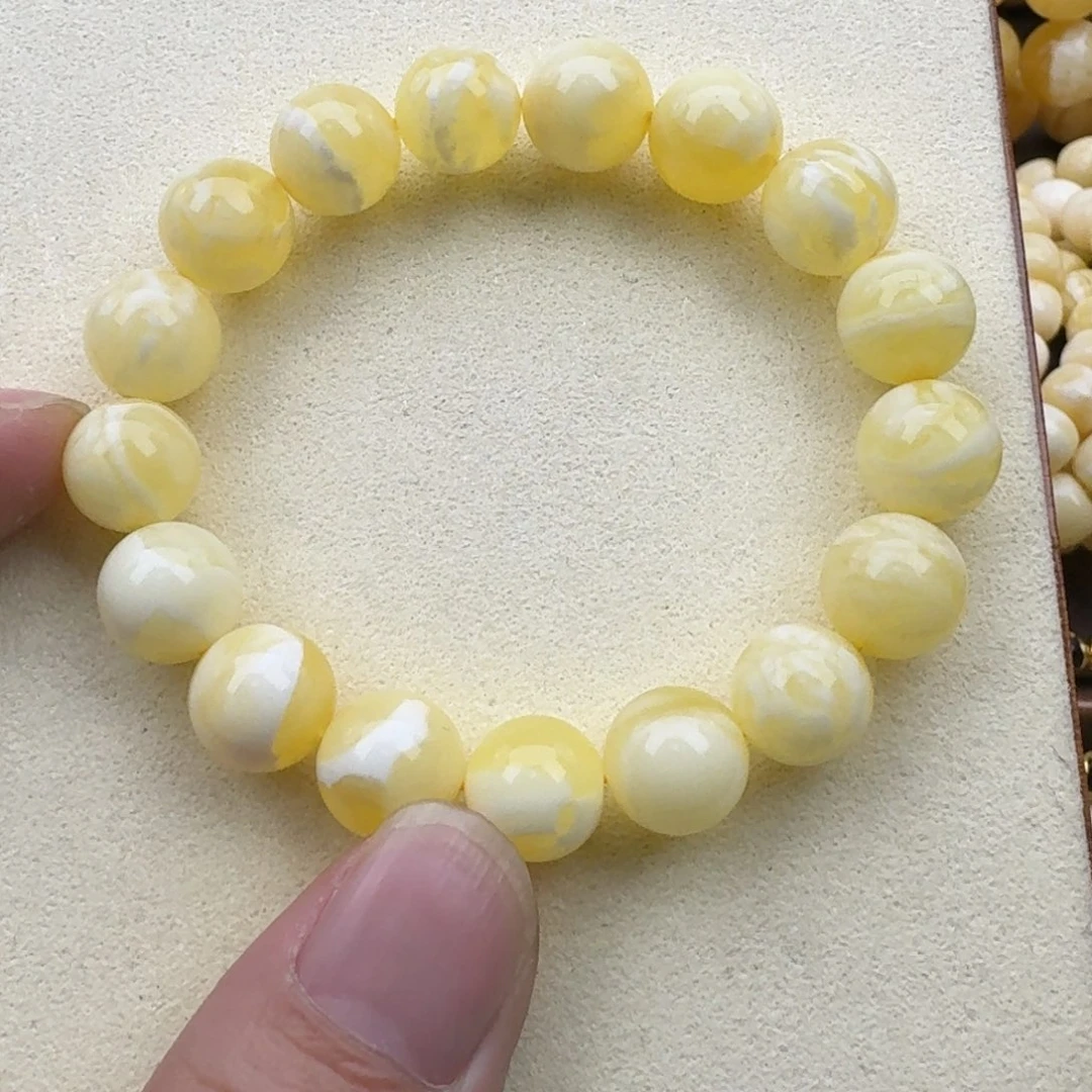 琥珀手链未镶嵌蜜蜡手串