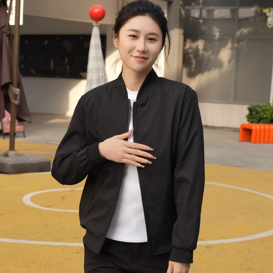 【春装新款】2025春秋季男士立领工装夹克外套休闲上衣百搭潮款户外