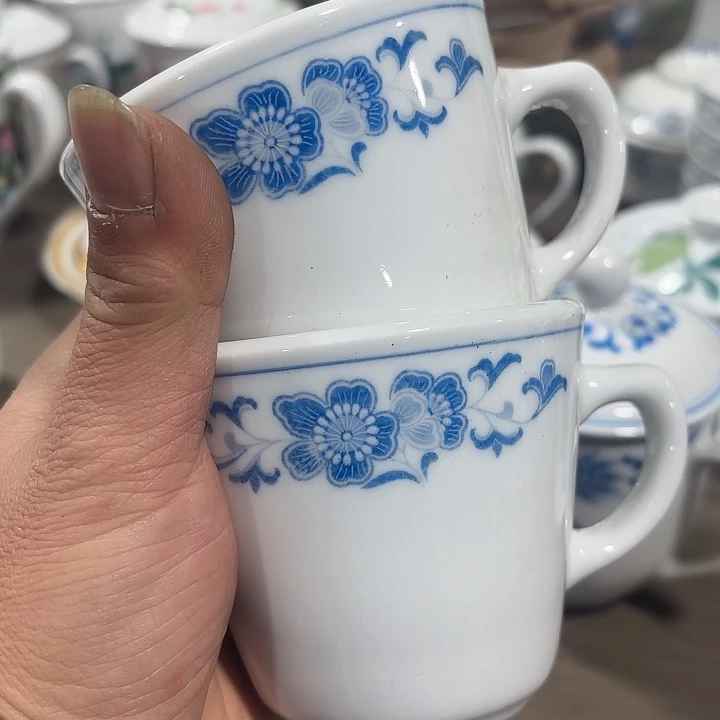 陶杯子，杯子，杯子两个微瑕微