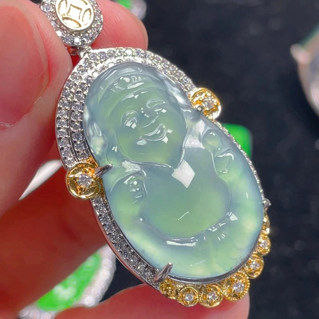 翡翠吊坠(不含链)未镶嵌