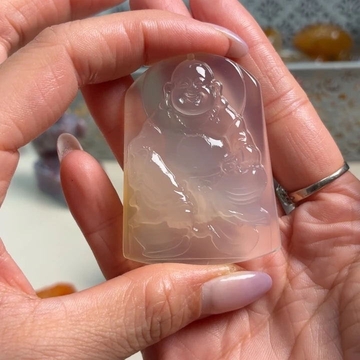 玛瑙/玉髓未镶嵌吊坠(不含链)