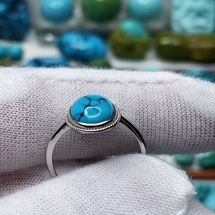 绿松石未镶嵌天然原矿 地大质检