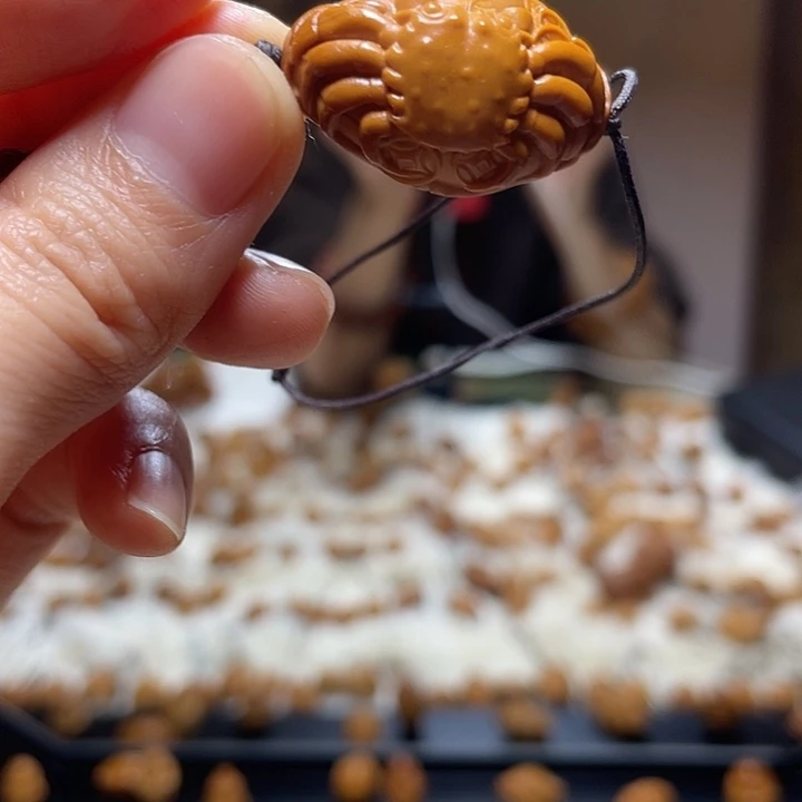 橄榄核手串/手链螃蟹