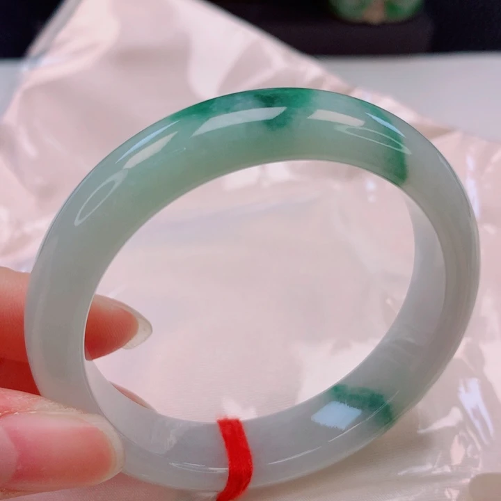 未镶嵌手镯翡翠51圈
