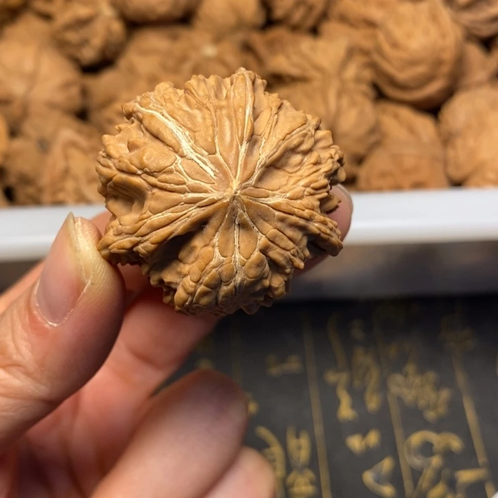 清***人吊坠文玩核桃文玩核桃异形单只