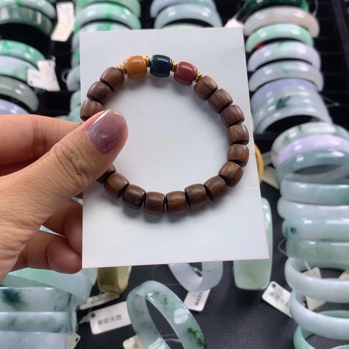 未镶嵌手链翡翠手串