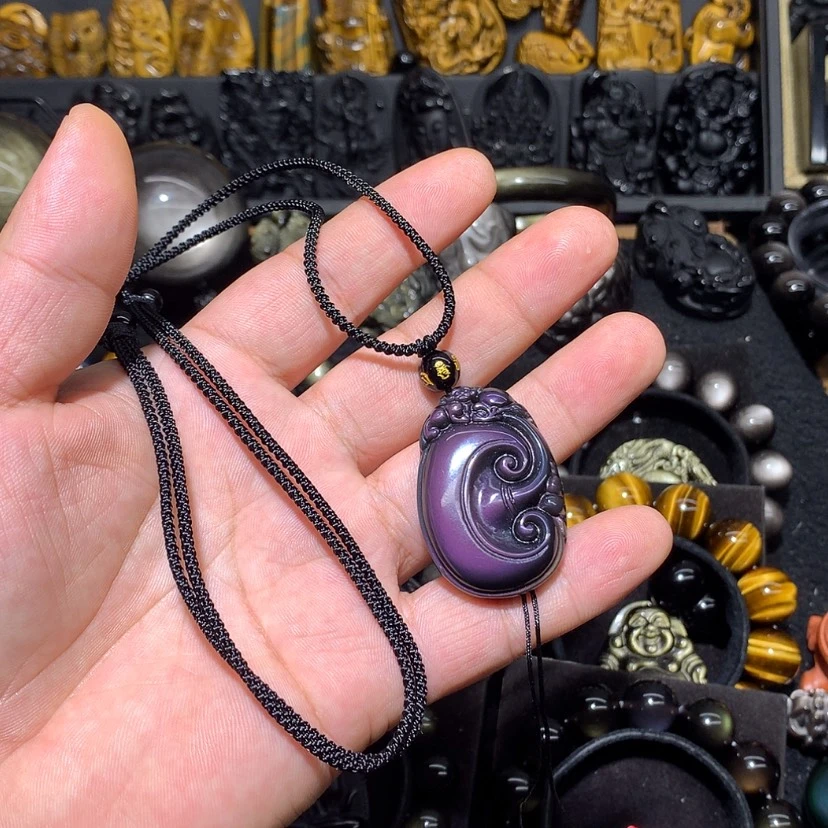 【闪购商品】黑曜岩珠宝奇石未镶嵌一*树