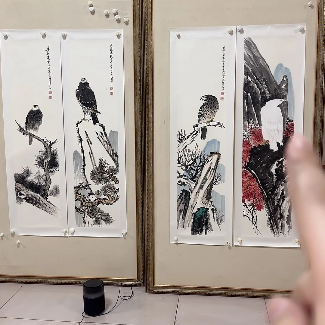 国画艺术家的作品