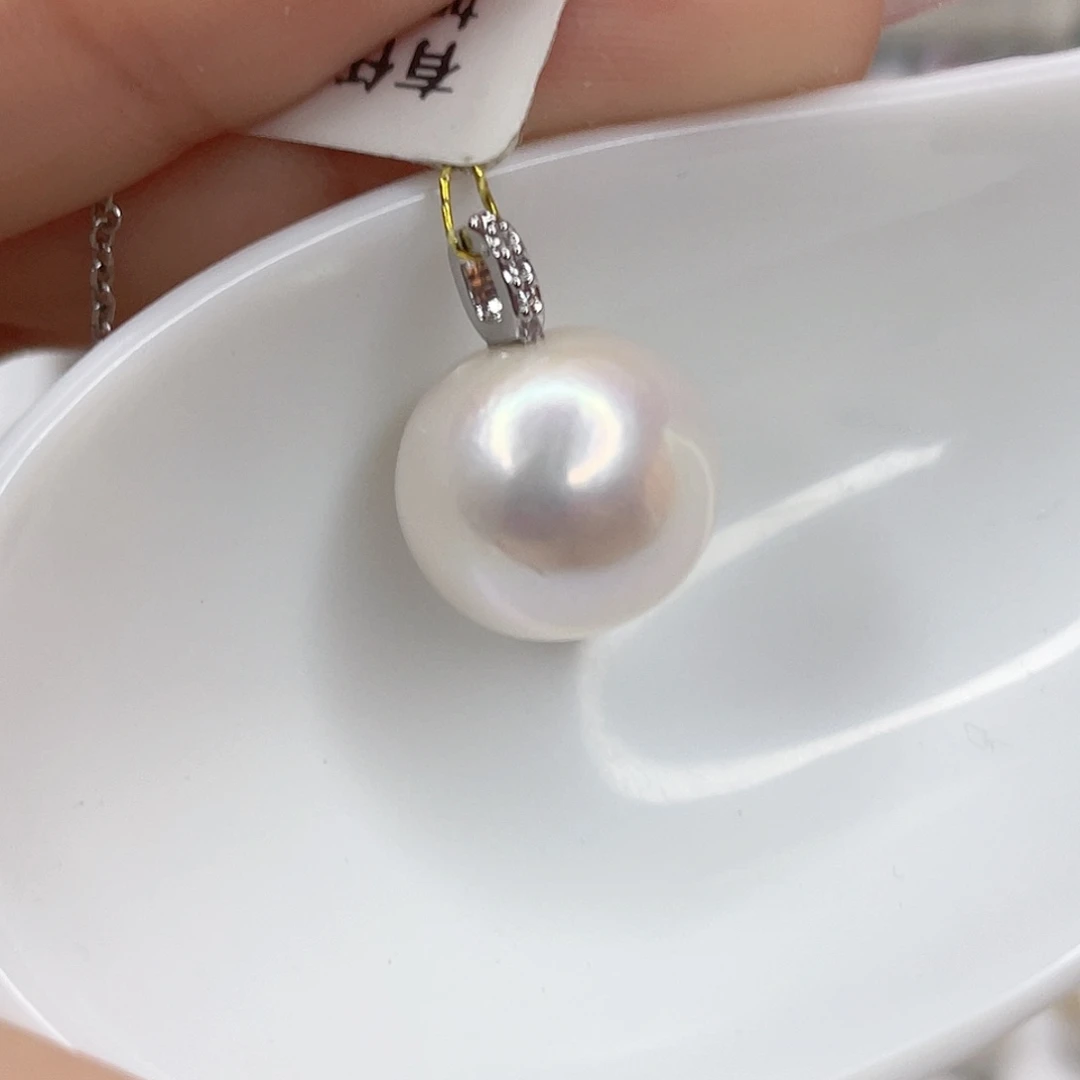 淡水珍珠未镶嵌吊坠(赠链)