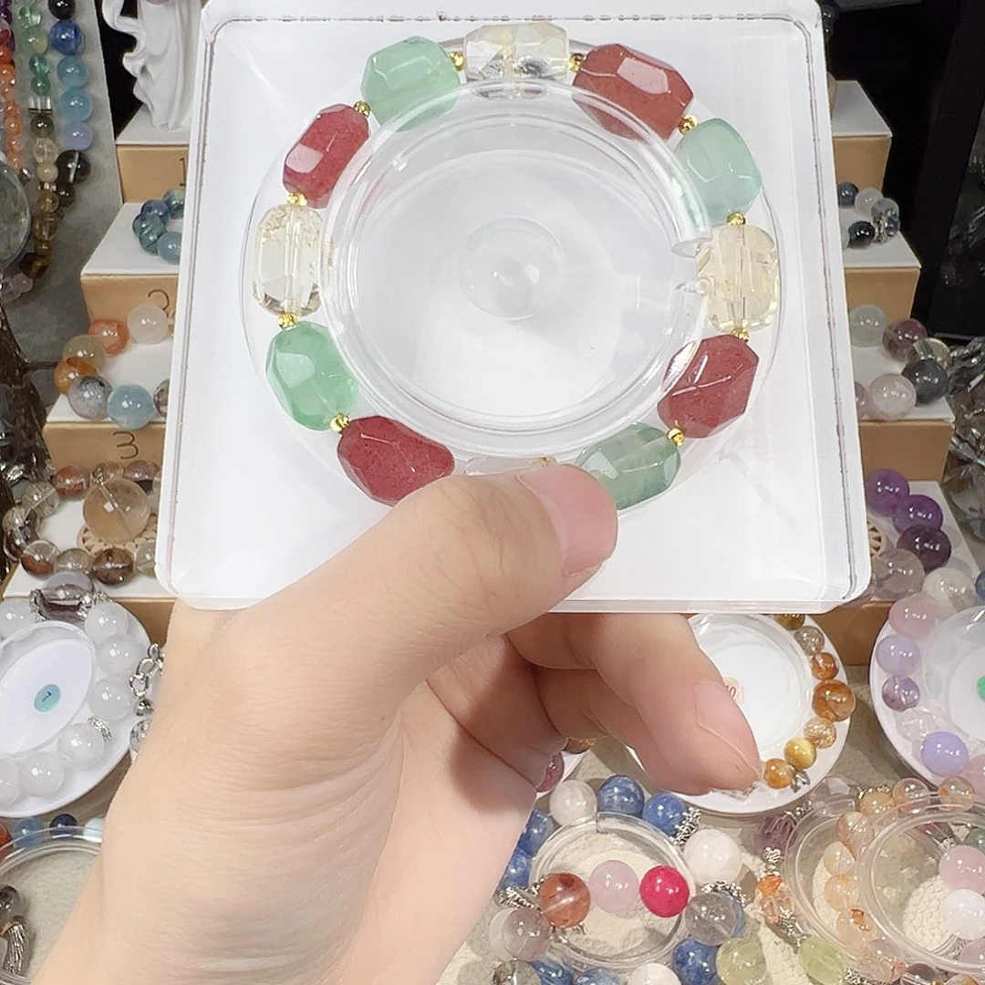 未镶嵌手串水晶圣诞钻切