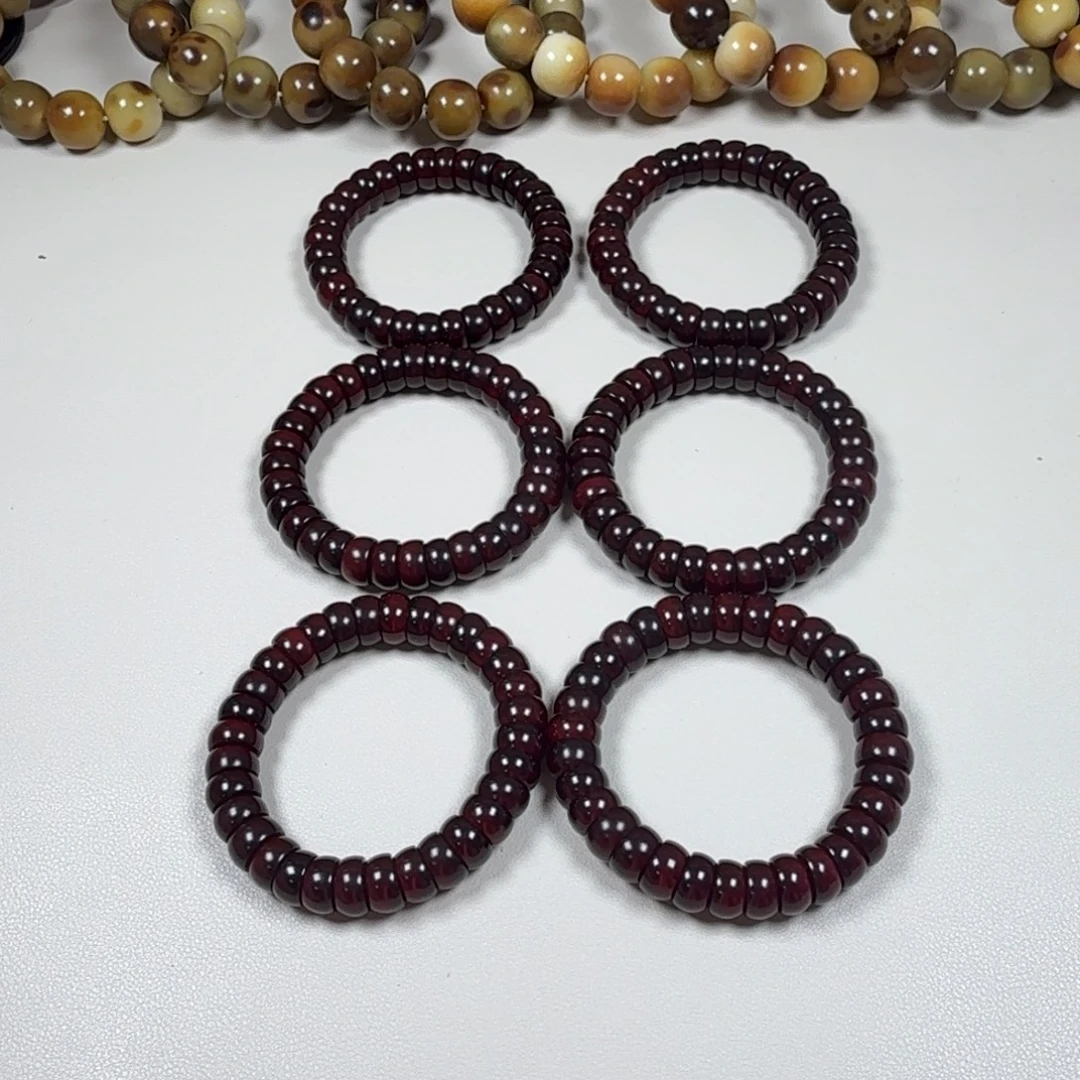 手串菩提根/象牙果朱砂供碗肠卡12 微瑕