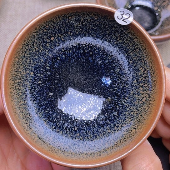 茶盏龙窑柴烧牛牛豪钵钵器型8.8口径