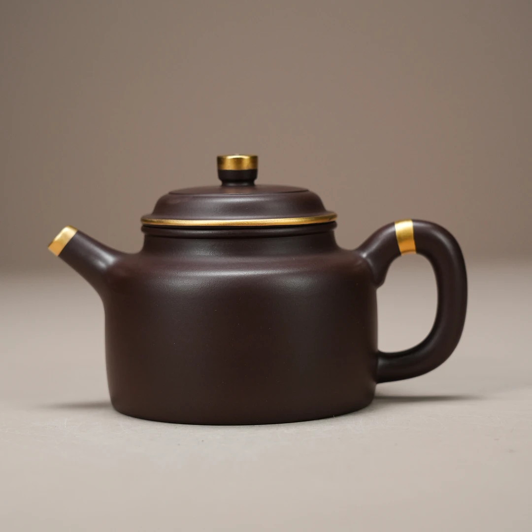 A620801 德钟壶 紫砂壶 200cc 紫泥 10