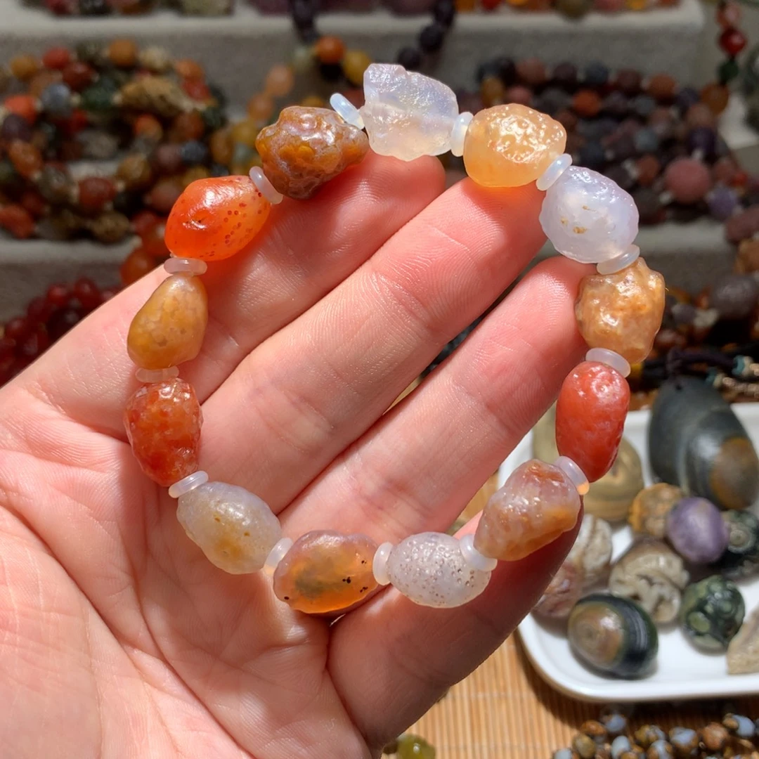 玛瑙/玉髓未镶嵌车挂