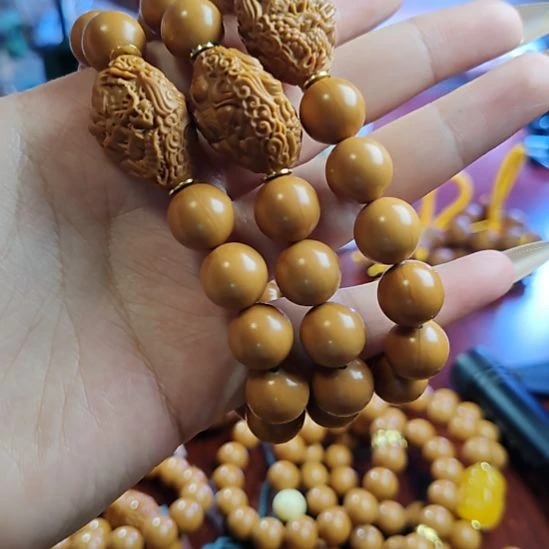 手串猴头核桃光珠猴头核雕款