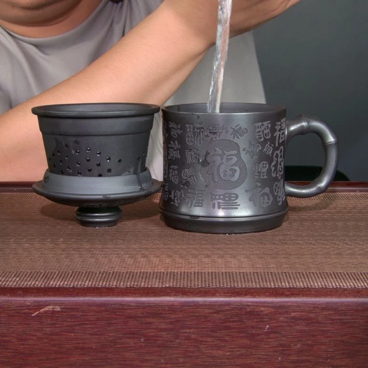 茶杯紫砂高货放漏