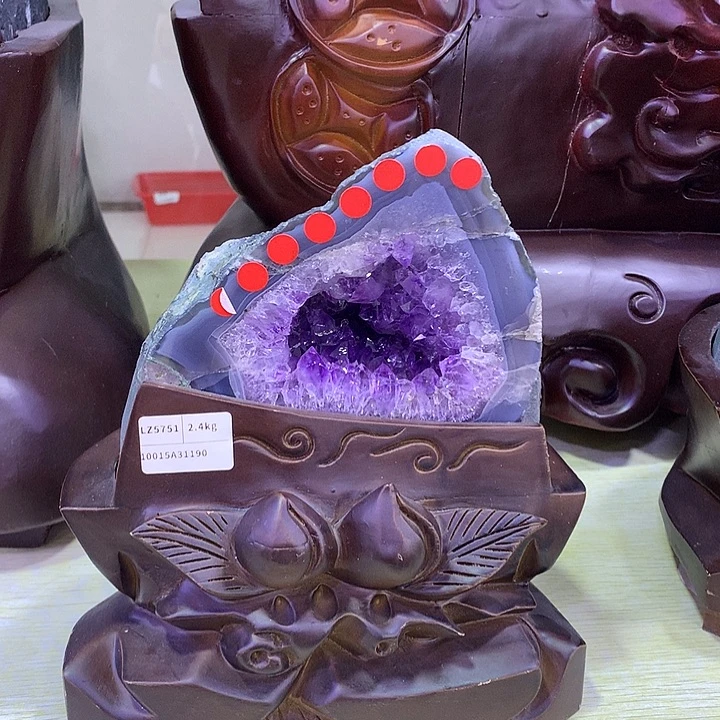 未镶嵌大型摆件（非配饰）紫晶