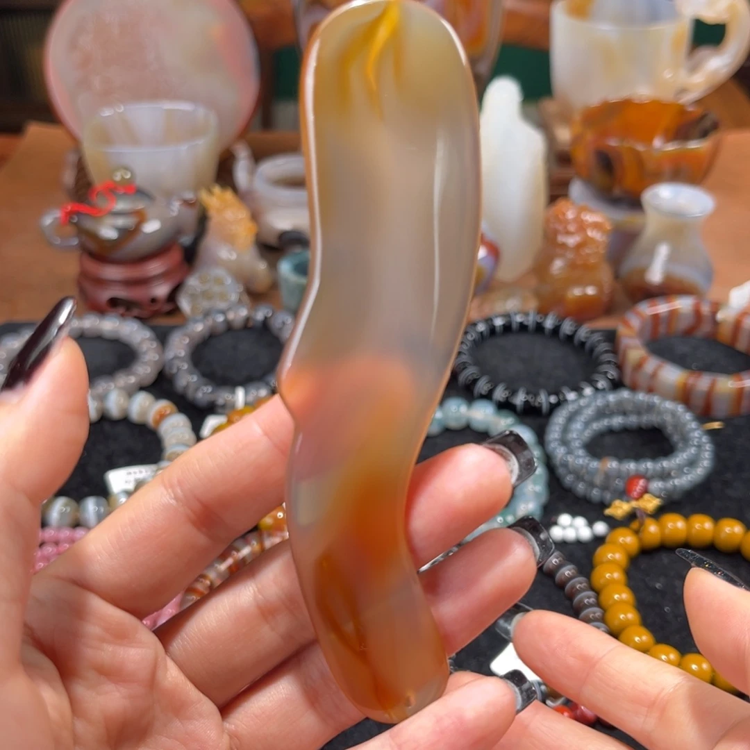 玛瑙/玉髓未镶嵌刮板