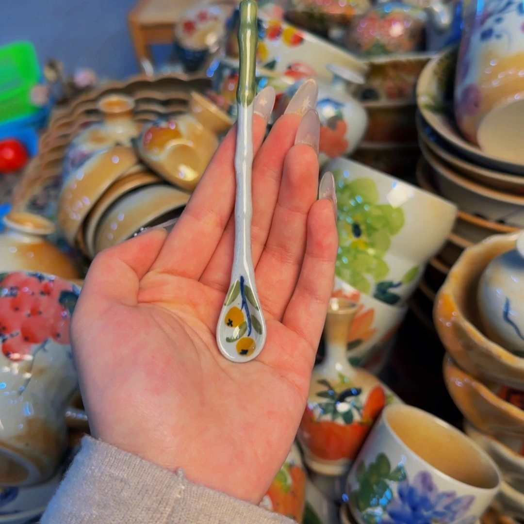 瓷片景德镇陶瓷手工手绘