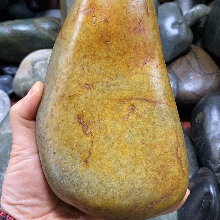 王***）和田玉未镶嵌挂件