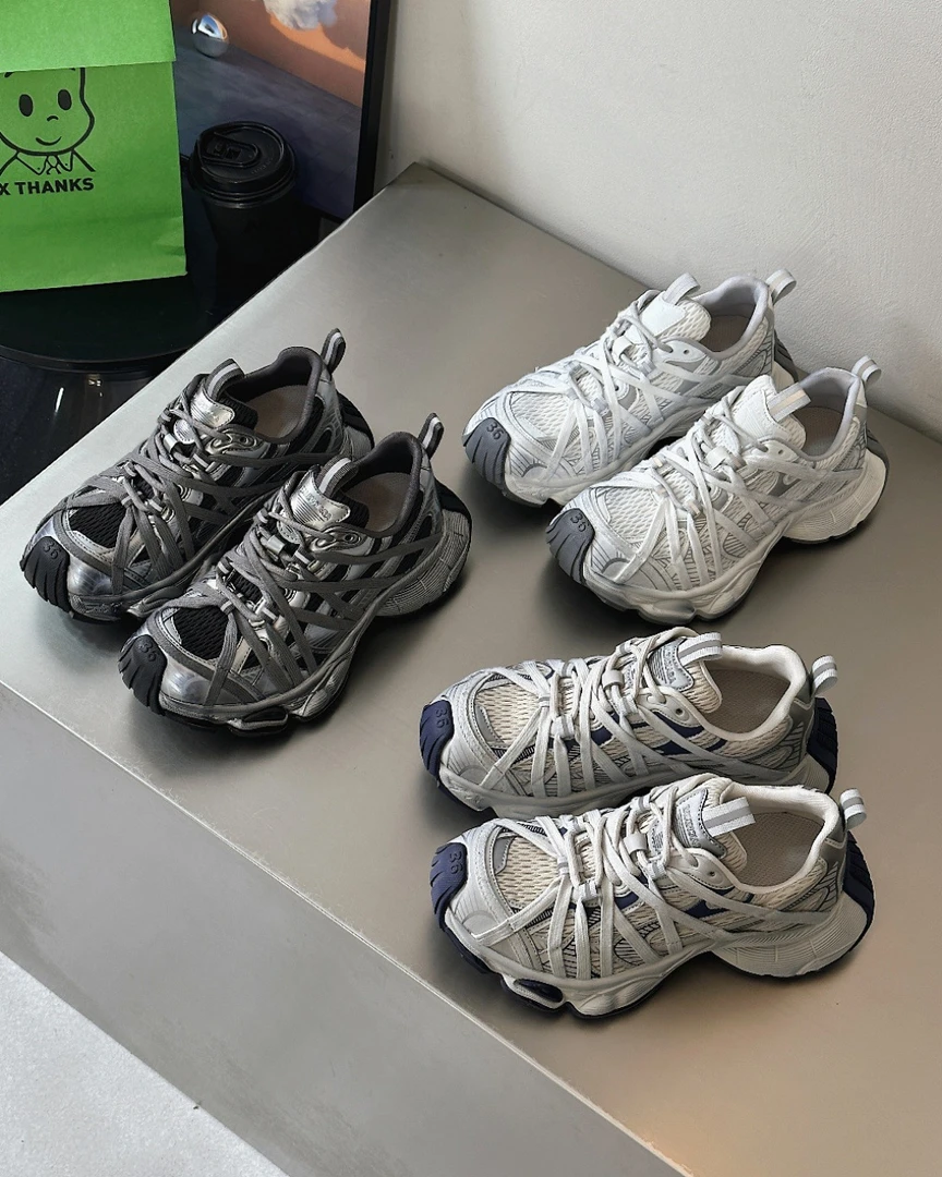 2025新款老爹鞋女跟高6CM时尚厚底运动鞋女鞋网红百搭DY50279