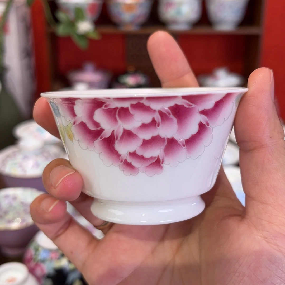 景德镇纯手绘陶瓷茶具