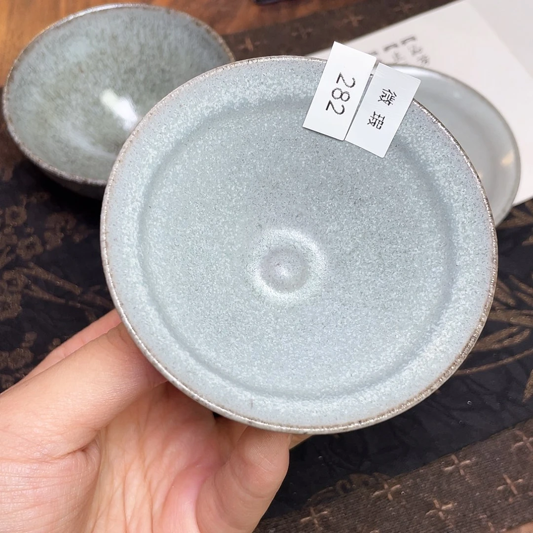 茶盏282 福临号建盏柴烧薄胎微瑕