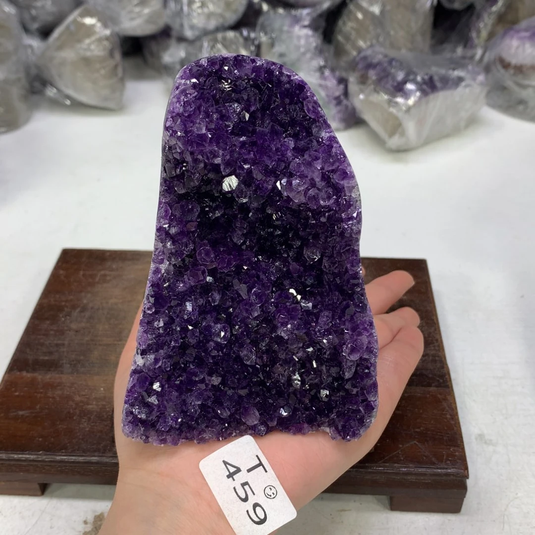 紫晶摆件未镶嵌水晶