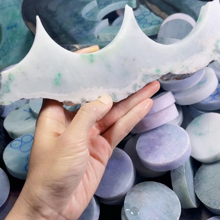 翡翠裸石天然A货翡翠