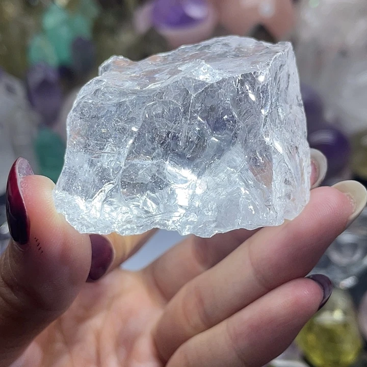 未镶嵌珠宝半成品水晶15白阿塞原石