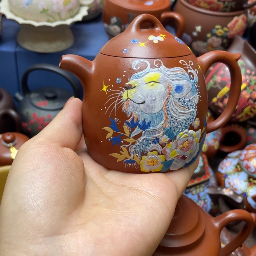 月***我茶杯紫砂紫砂主人杯160cc