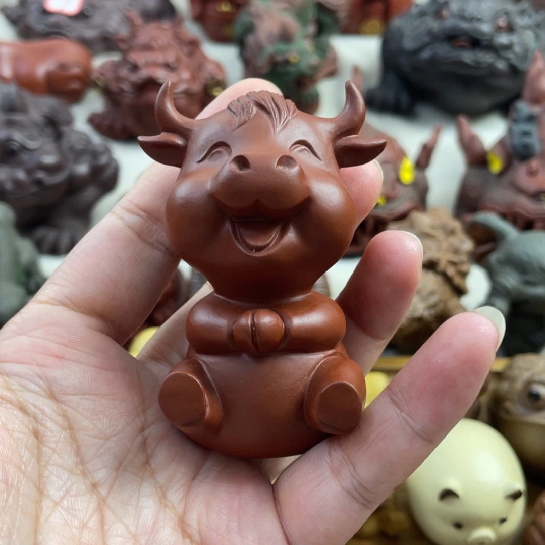 【闪购商品】紫砂茶宠紫砂小牛