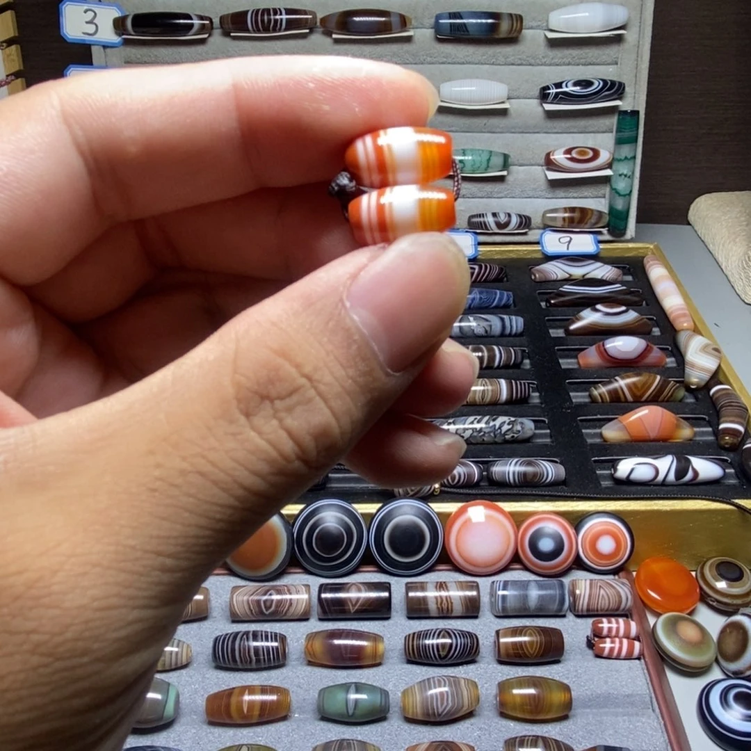 玛瑙/玉髓合金珠宝半成品