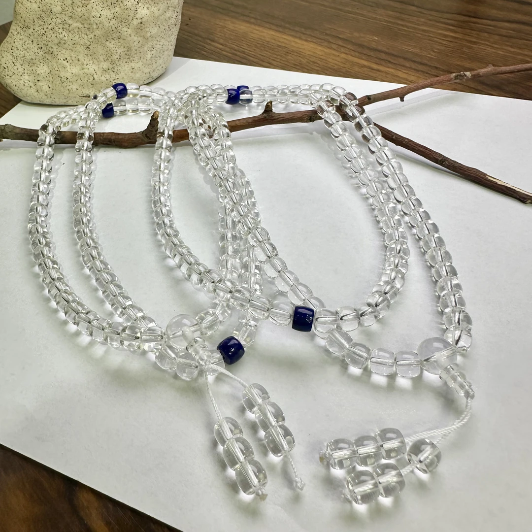 【小宝晶选】原创白水晶项链 多样性发一件 约7mm 614XBBR