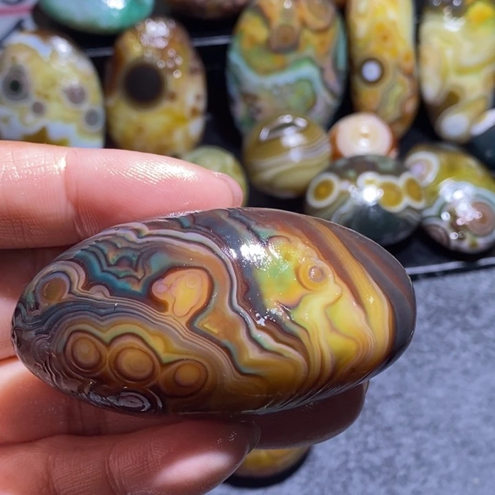 玛瑙/玉髓未镶嵌吊坠(不含链)144