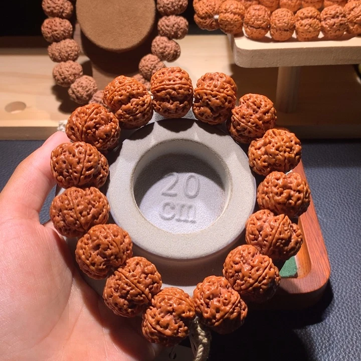 金刚菩提手串23+龙骨梅花