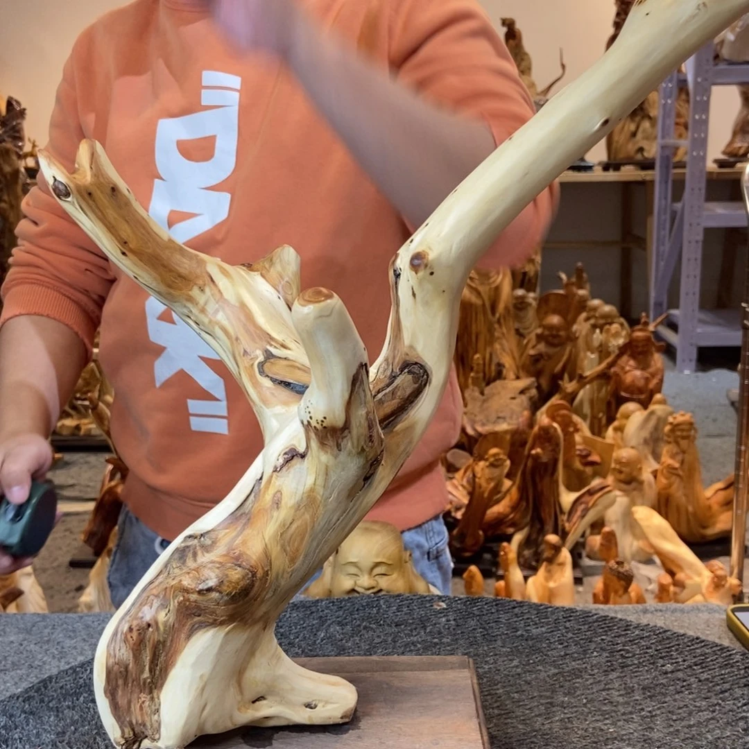 柏木（崖柏）太行崖柏根雕摆件