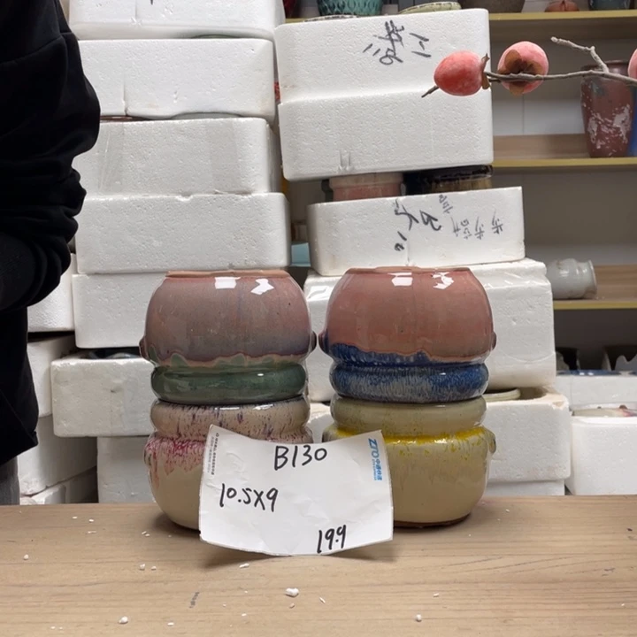 粗陶多肉花盆微瑕130